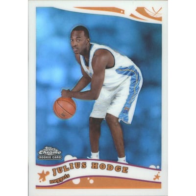 2005-06 Topps Chrome Refractors #207 Julius Hodge