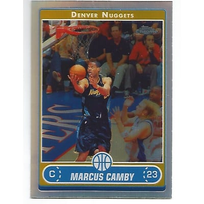 2006-07 Topps Chrome Refractors #40 Marcus Camby