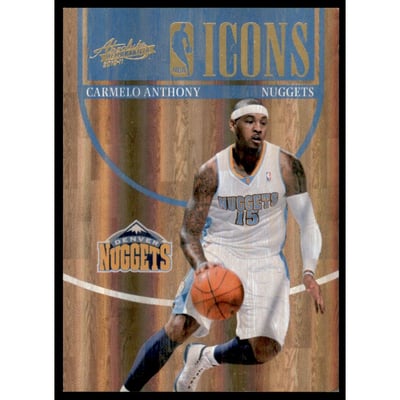2010-11 Absolute Memorabilia NBA Icons Spectrum #12 Carmelo Anthony