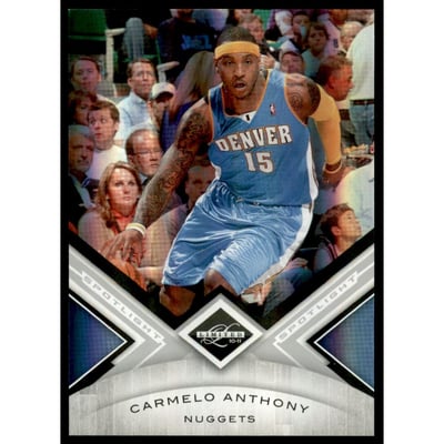 2010-11 Limited Silver Spotlight #71 Carmelo Anthony