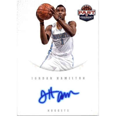 2011-12 Panini Past and Present 2011 Draft Pick Redemptions Autographs #XRCII Jordan Hamilton