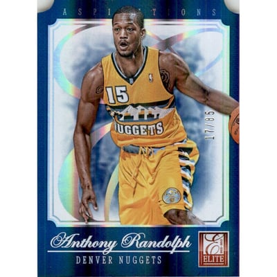2012-13 Elite Aspirations #169 Anthony Randolph/85