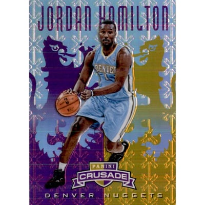 2012-13 Panini Crusade Insert Purple #57 Jordan Hamilton