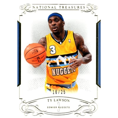 2013-14 Panini National Treasures Gold #26 Ty Lawson