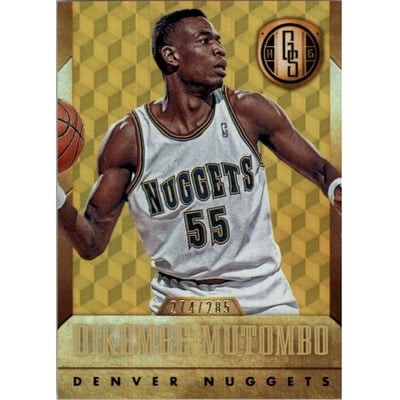 2014-15 Panini Gold Standard #188 Dikembe Mutombo
