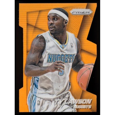 2014-15 Panini Prizm Prizms Orange Die Cut #94 Ty Lawson