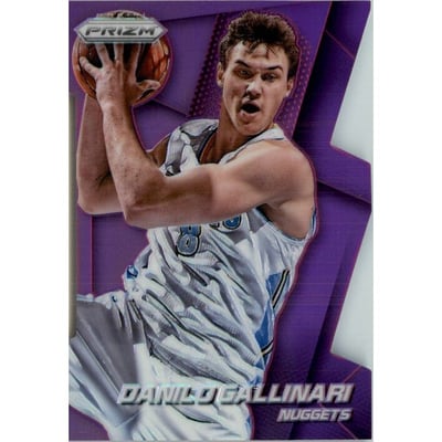 2014-15 Panini Prizm Prizms Purple Die Cut #11 Danilo Gallinari