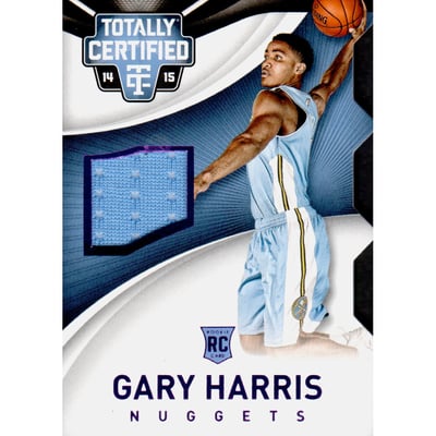 2014-15 Totally Certified Jerseys Purple Die Cuts #93 Gary Harris/99