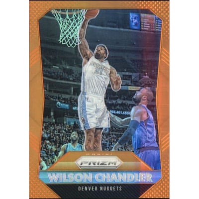 2015-16 Panini Prizm Prizms Orange #83 Wilson Chandler