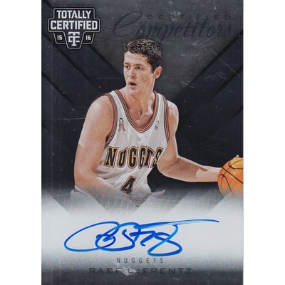 2015-16 Totally Certified Competitor Autographs #CCARL Raef LaFrentz/99