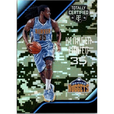 2015-16 Totally Certified Mirror Camo #139 Kenneth Faried