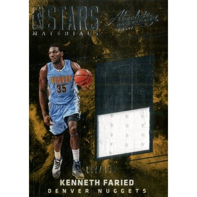 2016-17 Absolute Memorabilia NBA Stars Materials #26 Kenneth Faried
