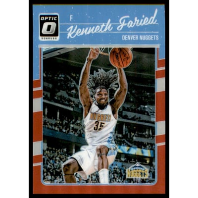 2016-17 Donruss Optic Red #86 Kenneth Faried