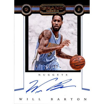 2016-17 Panini Grand Reserve Grand Autographs #28 Will Barton/99