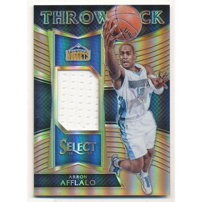 2016-17 Select Throwback Memorabilia Prizms Copper #20 Arron Afflalo/49