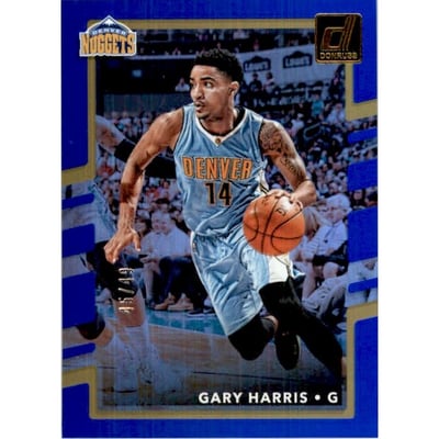 2017-18 Donruss Holo Laser Blue #36 Gary Harris