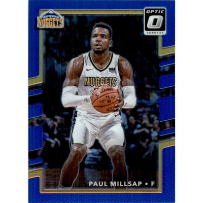 2017-18 Donruss Optic Blue #38 Paul Millsap