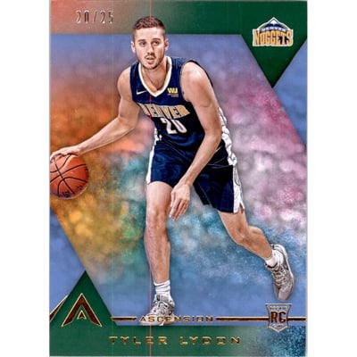 2017-18 Panini Ascension Green #104B Tyler Lydon