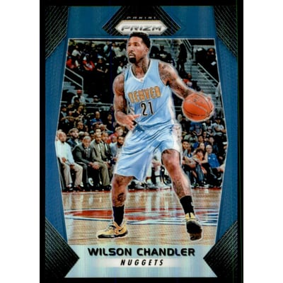2017-18 Panini Prizm Prizms Blue #162 Wilson Chandler
