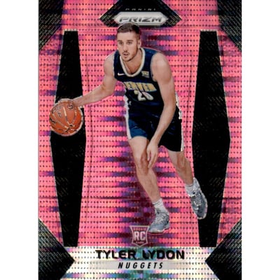 2017-18 Panini Prizm Prizms Pink Pulsar #168 Tyler Lydon