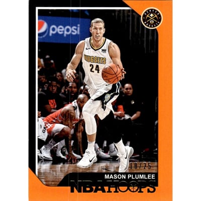 2018-19 Hoops Orange #62 Mason Plumlee