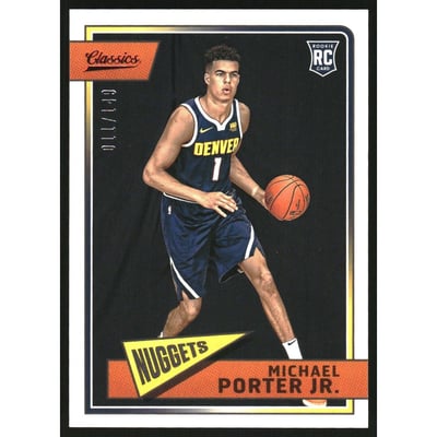 2018-19 Panini Chronicles Red #661 Michael Porter Jr./Classics