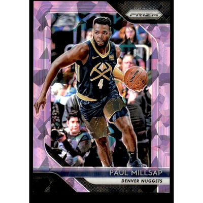 2018-19 Panini Prizm Prizms Purple Ice #82 Paul Millsap
