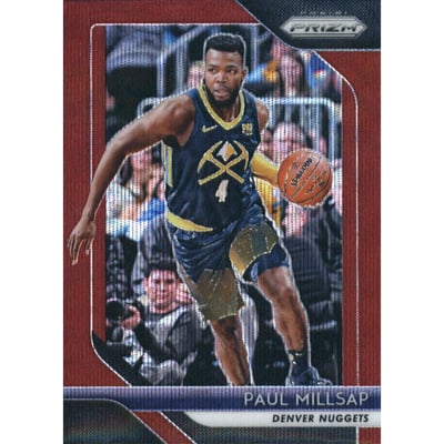 2018-19 Panini Prizm Prizms Ruby Wave #80 Wendell Carter Jr.