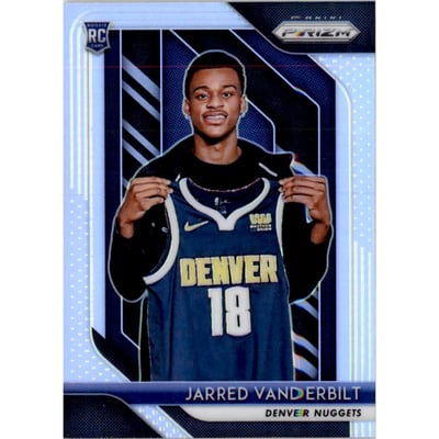 2018-19 Panini Prizm Prizms Silver #42 Jarred Vanderbilt