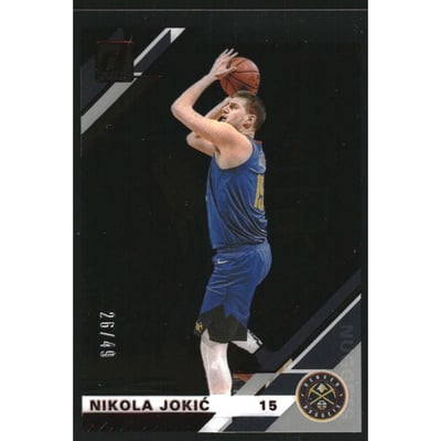 2019-20 Clearly Donruss Red #11 Nikola Jokic