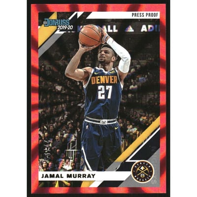 2019-20 Donruss Press Proof Red Laser #56 Jamal Murray