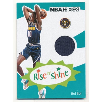 2019-20 Hoops Rise N Shine Memorabilia #28 Bol Bol