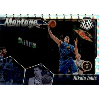2019-20 Panini Mosaic Montage Mosaic #30 Nikola Jokic
