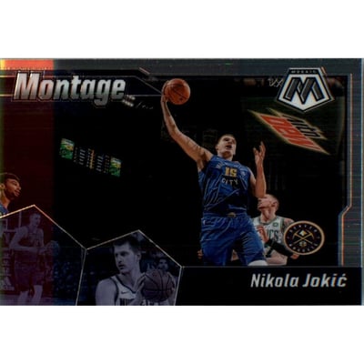 2019-20 Panini Mosaic Montage #30 Nikola Jokic
