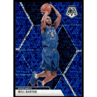 2019-20 Panini Mosaic Mosaic Fast Break Blue #151 Will Barton