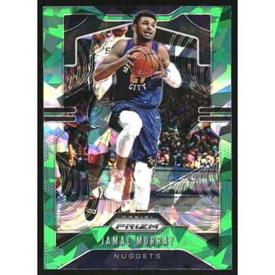 2019-20 Panini Prizm Prizms Green Ice #83 Jamal Murray