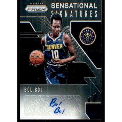 2019-20 Panini Prizm Sensational Signatures #95 Bol Bol