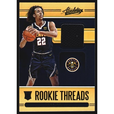 2020-21 Absolute Memorabilia Rookie Threads Level 1 #11 Zeke Nnaji