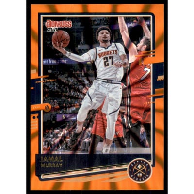 2020-21 Donruss Holo Orange Laser #96 Jamal Murray