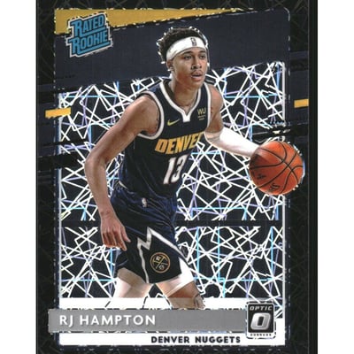 2020-21 Donruss Optic Black Velocity #174 RJ Hampton RR