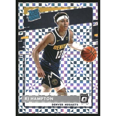 2020-21 Donruss Optic Checkerboard #174 RJ Hampton RR
