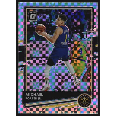 2020-21 Donruss Optic Checkerboard #75 Michael Porter Jr.