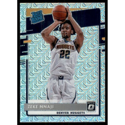 2020-21 Donruss Optic Choice #172 Zeke Nnaji RR