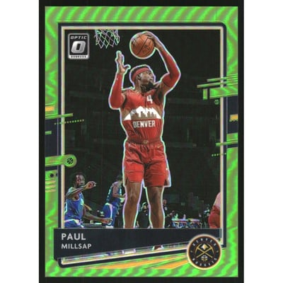 2020-21 Donruss Optic Lime Green #109 Paul Millsap