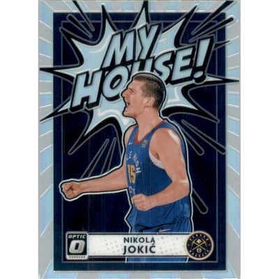 2020-21 Donruss Optic My House Holo #9 Nikola Jokic