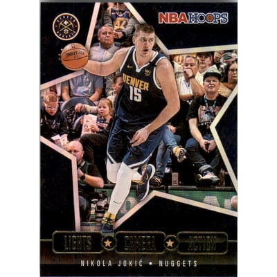 2020-21 Hoops Lights Camera Action Holo #16 Nikola Jokic
