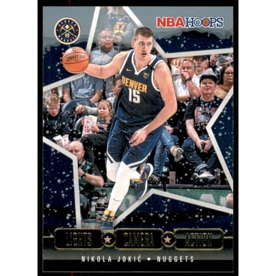 2020-21 Hoops Lights Camera Action Winter #16 Nikola Jokic