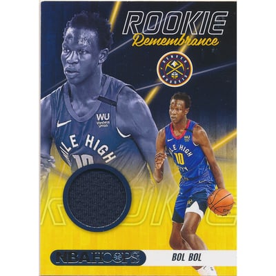 2020-21 Hoops Rookie Remembrance Jerseys #18 Bol Bol