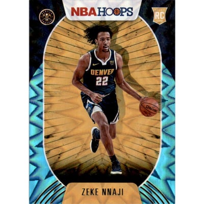 2020-21 Hoops Teal Explosion #235 Zeke Nnaji