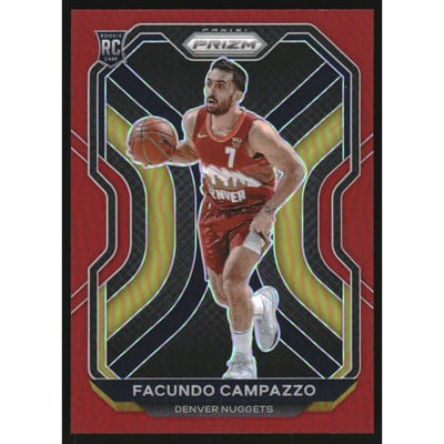 2020-21 Panini Chronicles Red #505 Facundo Campazzo/Prizm Update